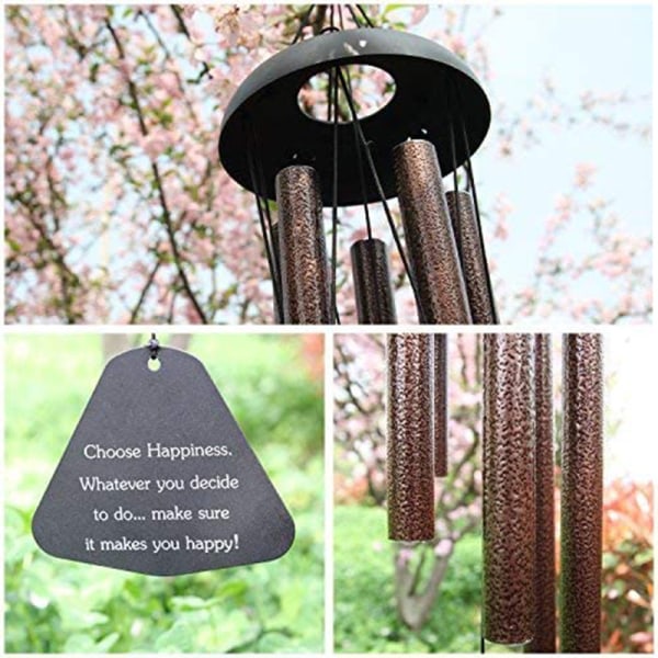 Deep Tone Outdoor Stor Wind Chimes Memorial Wind Chimes for Loved One Metal Wind Chime 36 tommer