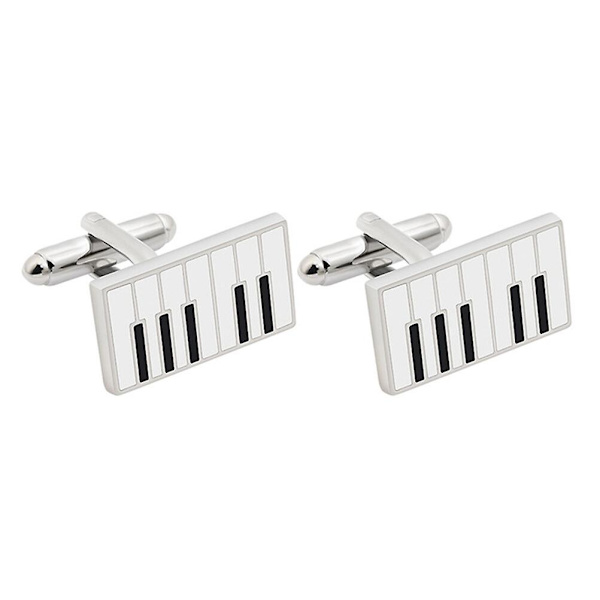 Mansjettknapper for menn, forretningsmansjettknapper, mansjettknapper, knappeskjort 2,3 x 1,3 cm 2.3x1.3cm