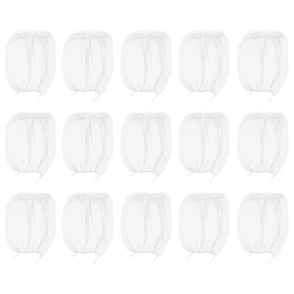 200 stk Mesh Sil Bag Sink Sink Filter Mesh Hull Sink Mesh Bag Restaurant Polyester Filter Bag S Transparent 9X9X9cm