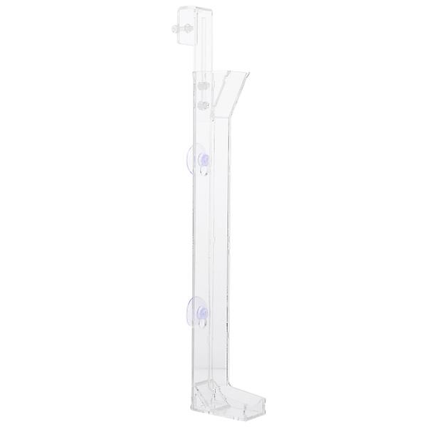 Räkfoder-rör Fisk Räkfoder-rör Transparent Räkfoder-verktyg Transparent 30X6X3CM Transparent 30X6X3CM