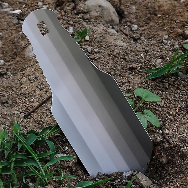 Ren Titan Ultralätt Campingspade Utomhusöverlevnad Bärbart Multifunktionellt Grävverktyg