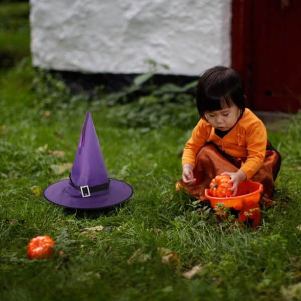 Top Hat Hat Hat til Halloween Kostumer Fødselsdag Kvinder, Sort Hat Kostume
