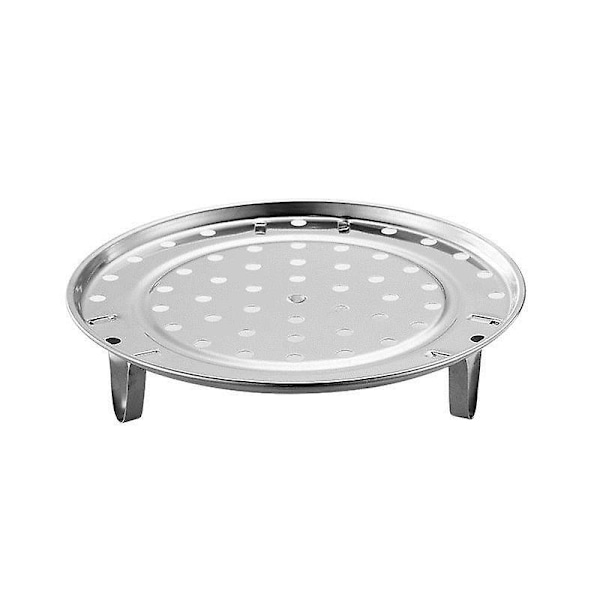 Ånghållare, Ångställ i rostfritt stål Rund Ångbricka Kylställ Insats med Stödfötter för Kastruller, Pannor, Crock Pots