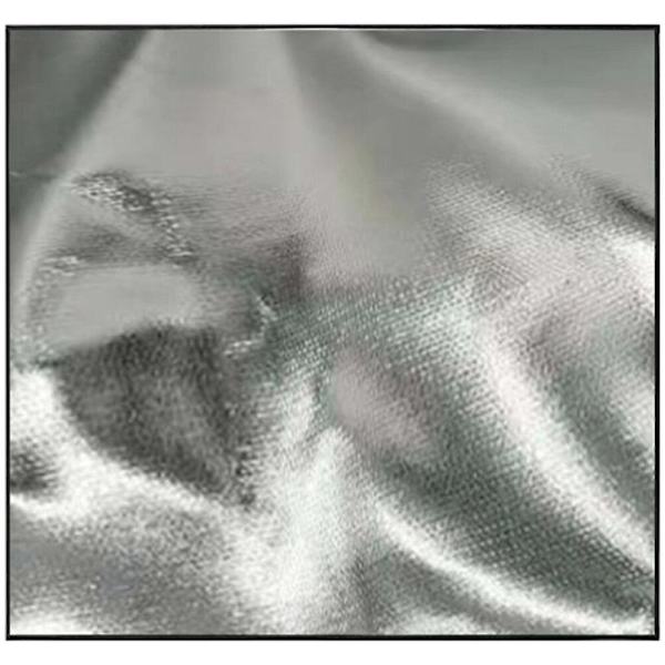 Kvadratisk Brandskyddande Mat Grillmatta Brandbeständig Filt Brandskyddande Mat För UtomhusSilver100X100X0.5CM Silver 100X100X0.5CM