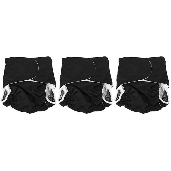 5 stk Genanvendelige Voksenbleer Vaskbare Voksenbleer Anti-læk Periodetrusser 3 stk 80x70x1.2cm 3 pcs 80x70x1.2cm