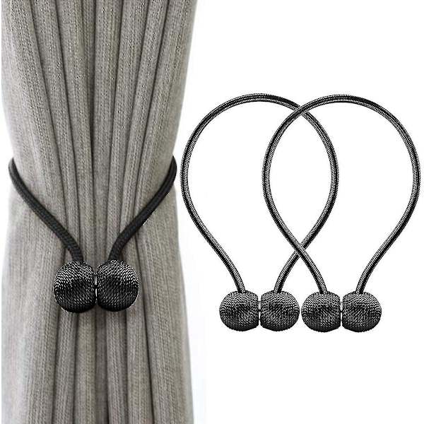 Magnetisk gardin Blonde gardinklips Linjegardinbånd Magnetisk spenne Fri Punch Kreativ Enkel Allsidig Gardintilbehør 3 stk