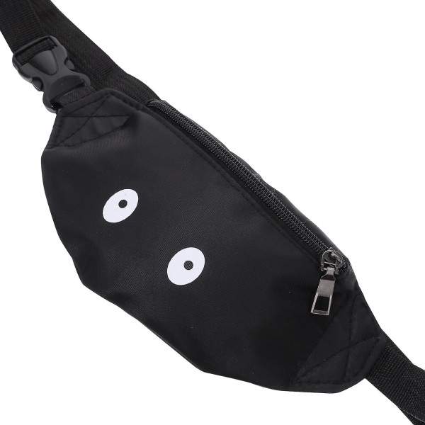 Lille Pengeskrin Drenge Mavepose Børnemode Taljepose Børn Børn Hip Bag Mode Taljepose BæltetaskeB Black 27*13CM