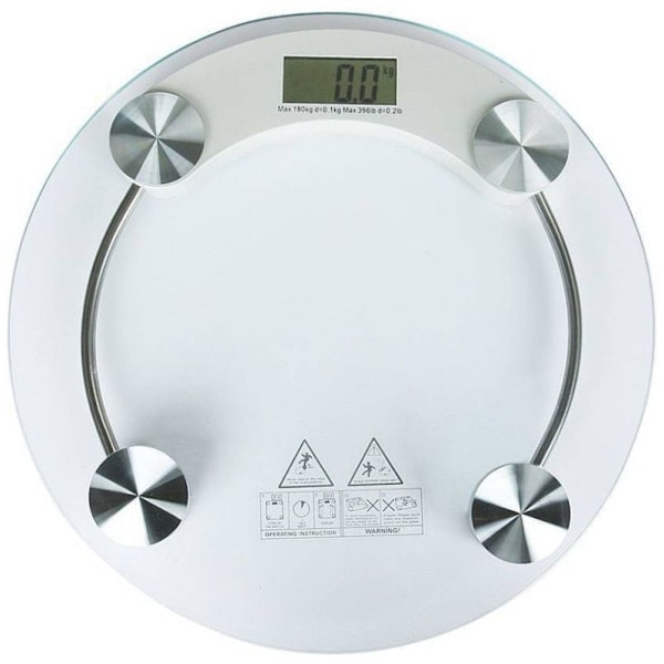 Personvægt / Badevægt - Digital Vægt - 180 kg