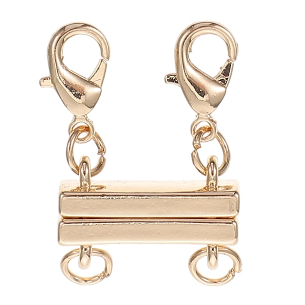 Toggle Spænde Halskæde Halskæde Lagdelt Spænde Armbånd Smykke Håndværk Magnetisk Spænde ConnectorGolden3 Golden 3X2cm