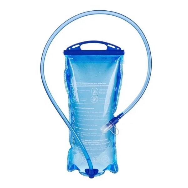Hydration Bladder 2L vattenreservoar, BPA-fri läckagesäker vattenlagringsblåspåse, smakfri vätskeförpackningsersättning för Out