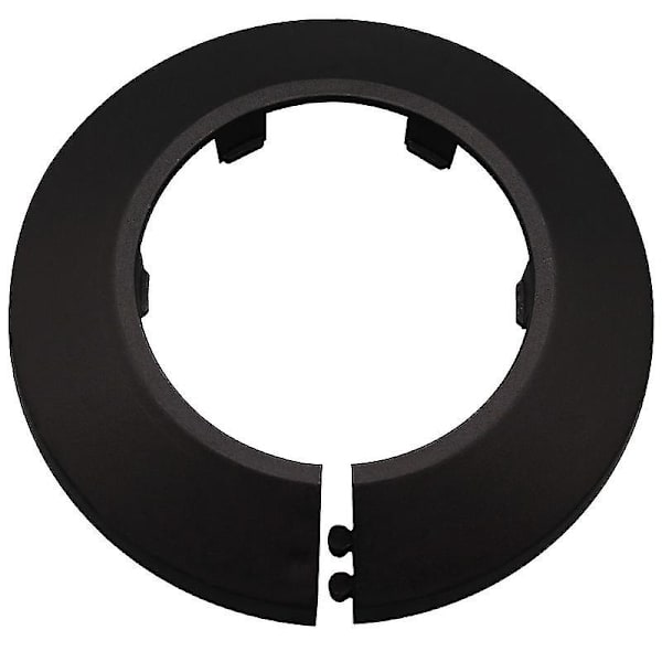 10 stk. Rørdæksel Dekoration 16/43/50mm Pp Plast Vandrør Roset Sort43mm 43mm