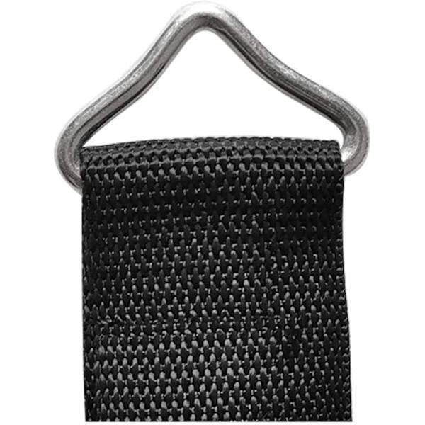 Järn Hoppringar Triangelspänne Nyp Triangelspänne V-ring Spänne För Trampolin, DIY Tillverkning, Väskor, Hängande Handdukar, Badrum, Kök (5st, Svart)