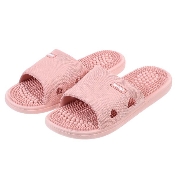 1 Pari Kesätossuja Kotitaloudelle Pariskunnalle Unisex Tossut Sisätiloissa Käytettäväksi Vaaleanpunainen Pink 7.5