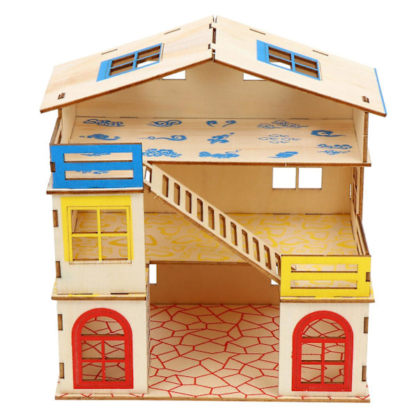 Hamster Legetøj Rottespilhytte Varmt Hamster Sovebed Dværghamstere Hus Marsvin Hus 18X13X19CM 18X13X19CM