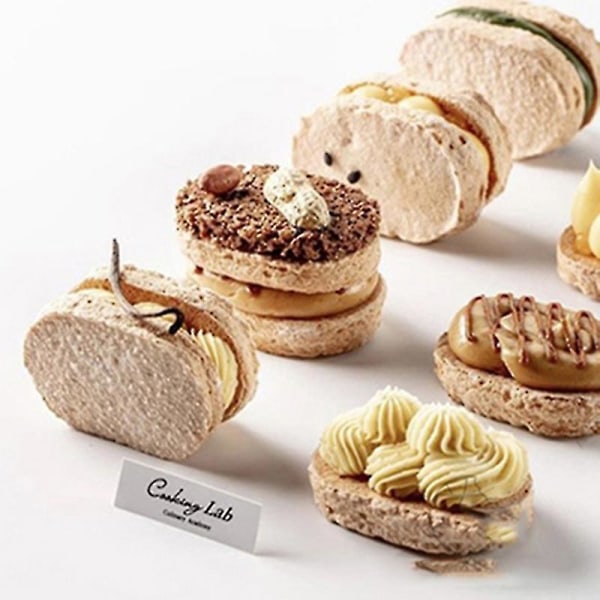 Dacquoise-kakeform i akryl - Cookieform for makroner, dessert, bakeri, Japan, DIY-bakeverktøy