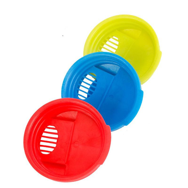 Soda Burkar Lock - Överdrag för Burkar, Återanvändbara Flasklock för Kolsyrade Drycker, Picknicktillbehör, Strandprylar - 3-pack
