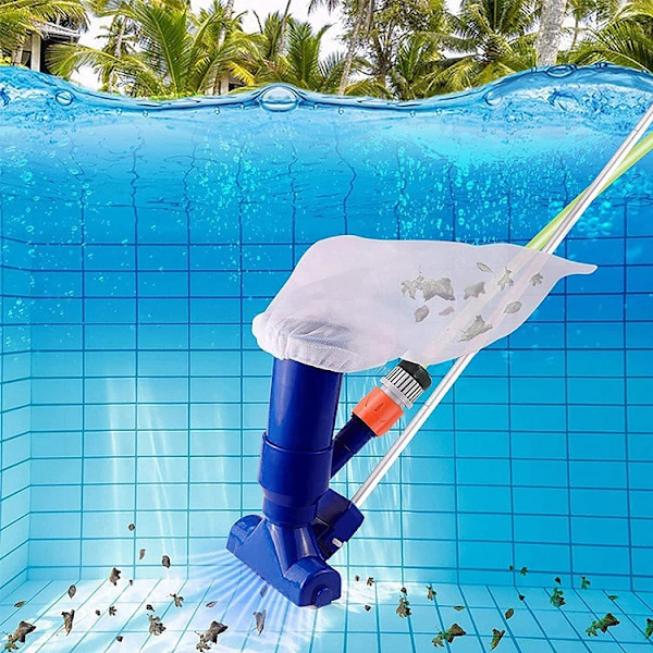 Kannettava Uima-altaan Imurit Jet Cleaner -setti Maanpäällisille Uima-altaille, Mini-imuri, Uima-altaat