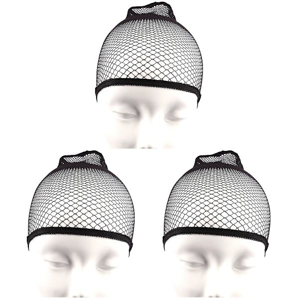 9 st Hårnät Peruk Special Hårnät Två-huvud Elastiskt Peruknät Tillbehör Peruk Hårvård Verktyg Hårvård Och Styling 9 pcs 3pcs