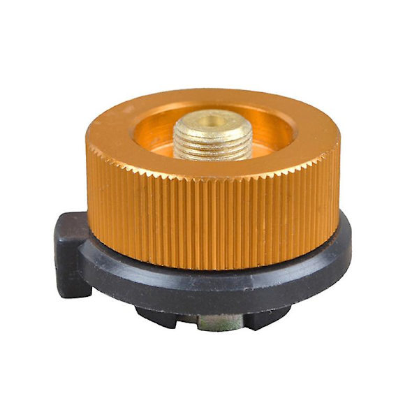 Camping Dyse Flaske Konverter Adapter Kobling Komfyrkobling For Butanbeholder Til Skrue Gasspatron (2 stk)
