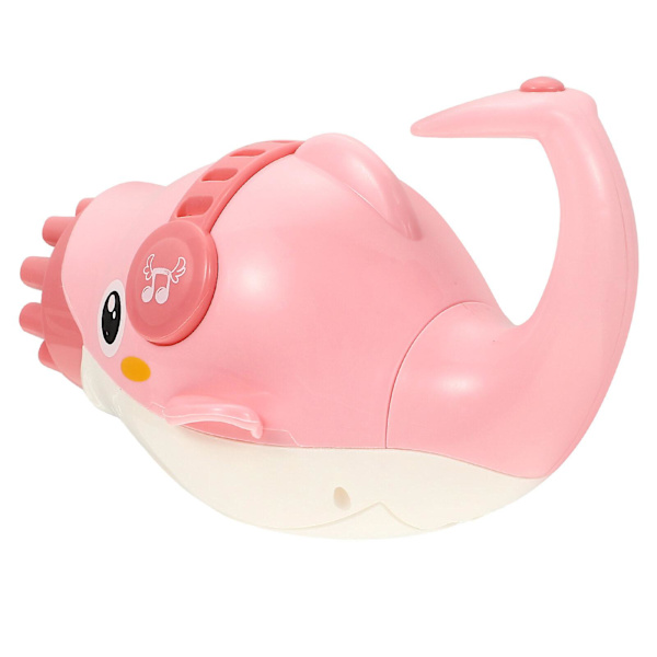 Børneboblesprøjte Legetøj til Børn Tegneserie Boblesprøjte Elektrisk Boblesprøjte Børn Pink 18.9x11.5x12.5cm