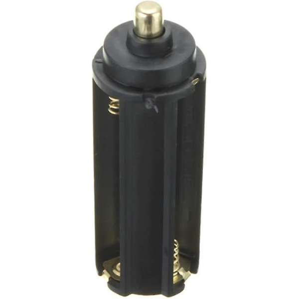 3st/lot 3 X 1,5v Aaa Cylindrisk batterifack Hållare Box kompatibel med 18650 ficklampa Converter Adapter