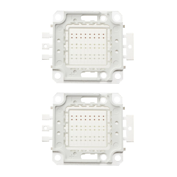 50w LED Chip RGB Pære Lys Lampe Spotlight DIY, Rød / Grøn / Blå