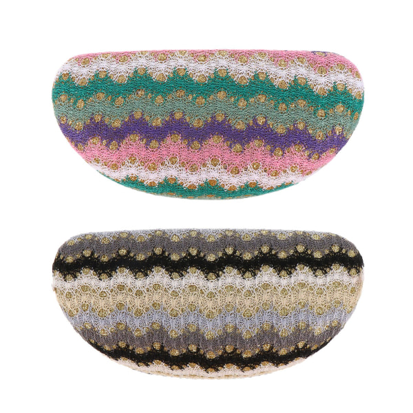 2 kpl Krysanteemi Aurinkolasikotelo Silmälasit Simpukankuori Lukulasien Pidike Sekalaiset Värit Assorted Color