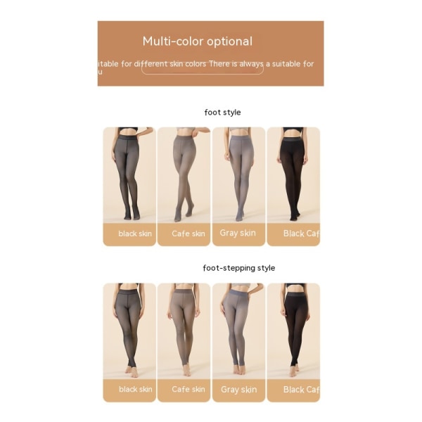 1 Pack Fodrade Leggings för Kvinnor, Vintervarma Svarta Termiska Fitness Yoga Leggings Black B S(40-70KG)