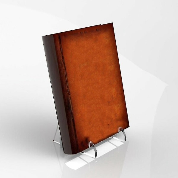 Vinylplade Opbevaringsholder Akryl Plade Display Stand Bærbar Bog Display Stand