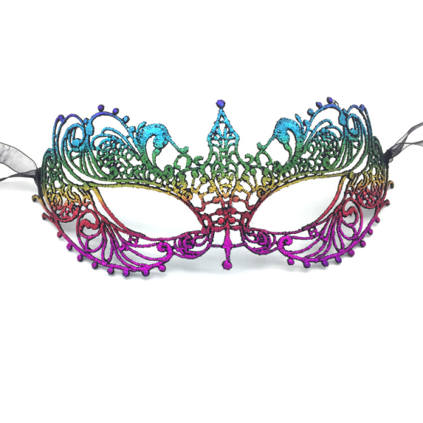 5 Pieces Lace Masquerade Mask Naisten Maskit Pitsinaamio iltajuhliin Prom Polttarit ja puvut
