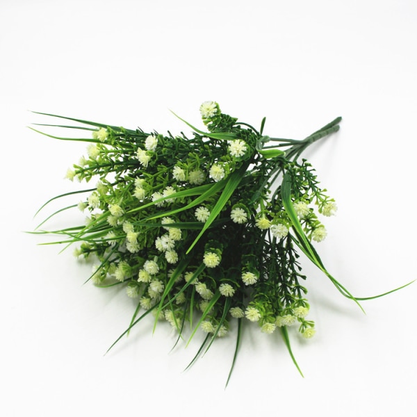 3 konstgjorda växter, blommor för bebis, plastbuskar, falska Gypsophila-blommor Konstgjord blomma