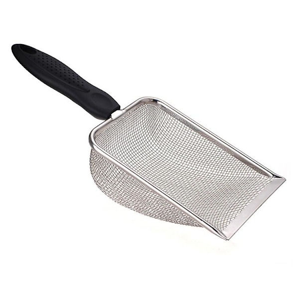 2 stk Strandnett-spade Sandfilter Spade Strandskjell Spade Kjæledyrstrø Spade Mat Spade 27,5X10CM 27.5X10CM