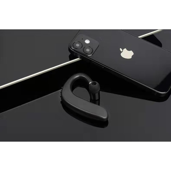 RYI) Enkelt Bluetooth 5.1-headset Ultralet Håndfrit Trådløst Høretelefon Ea