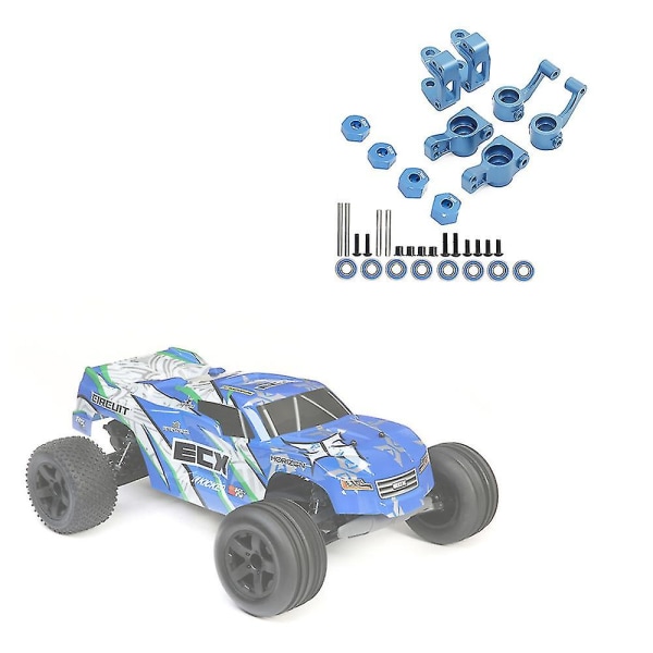 Styreblokscaster Blockrear Hubhex Adaptere Kompatibel Med 1/10 Ecx 2wd Serie Ruckus Torment Circuit Up