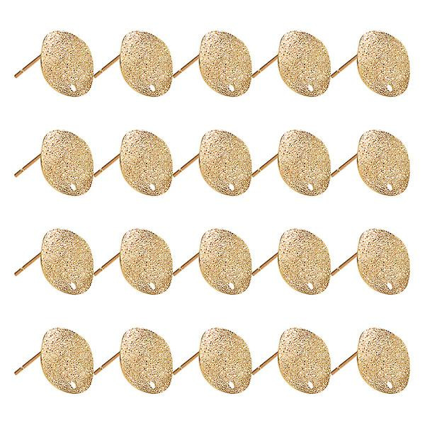 20 stk. Ørestikker Ørestikker DIY Legering Ørestikker Pinde Ørestikker Pinde DIY Ørestikker Pinde Smykkefremstilling Guld Golden