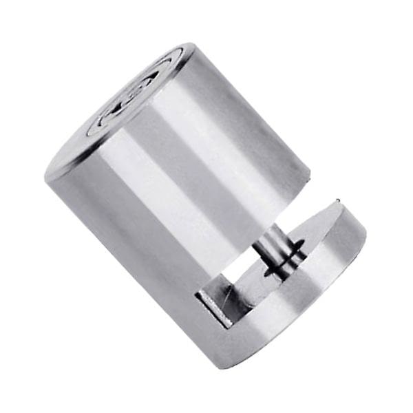1 kpl Seosateräksestä valmistettu moottoripyörän levyjarrun lukko Varkaudenestopyörän levyjarrun lukko Turvallisuuslevylukko 5,5 mm Silver 4.5*3*3cm
