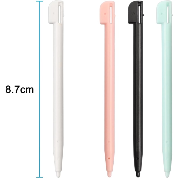 Styluspenn, erstatningspenn kompatibel med 4-i-1 Combo Touch Styli Pen Set Multi Color for (4 stk)