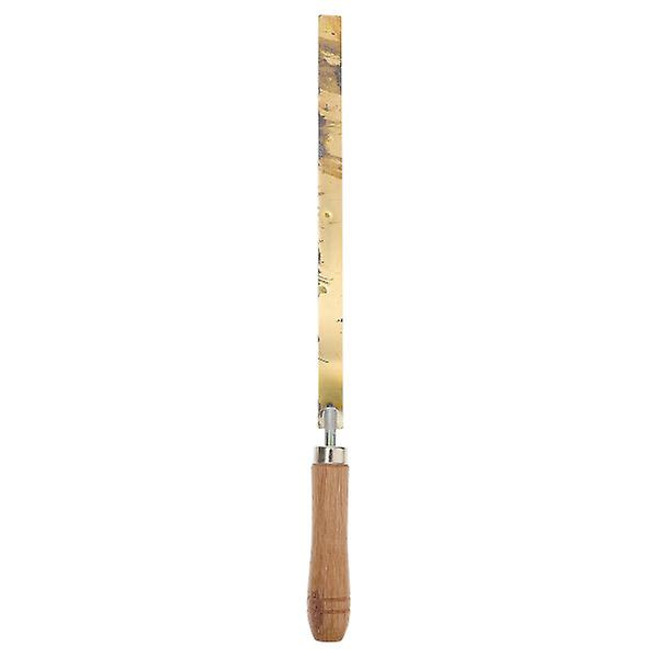 1 kpl Bimetallilevy Metalli Laajeneminen Ja Supistuminen Fysiikan Kokeilu Beige 29X2CM Beige 29X2CM