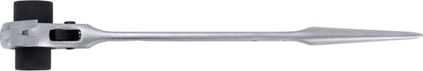 BGS 4-i-1 Skraldenøgle 19 x 22 mm, Stillads Skraldenøgle med Spids til Stillads- og Byggearbejde