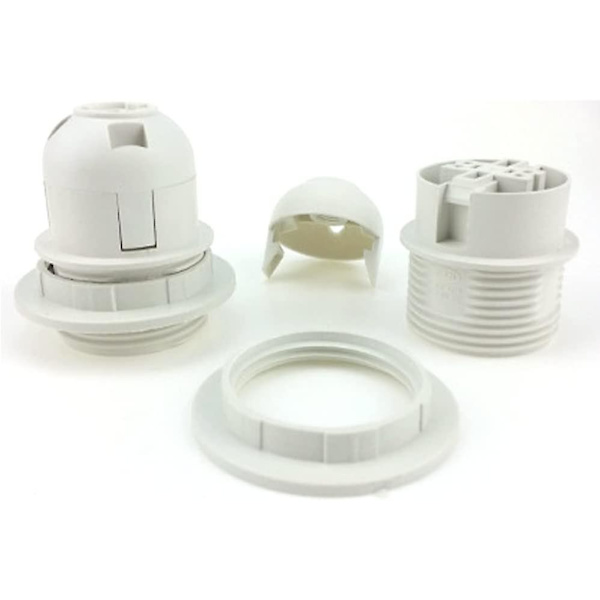 Lampfäste - För E27-lampa - Bekväm sockel - Plastlampa skärm adapter
