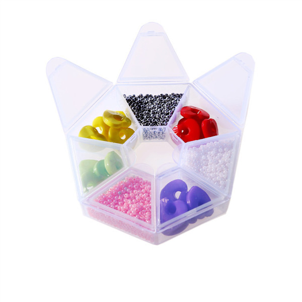 Viikoittainen Pill Organizer, 7-puolinen Pill Reminder, Pyöreä Muoto 2