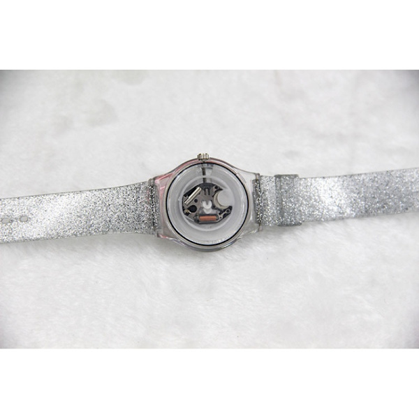 2 stk. Dameur Fashion Smykker Krystal Diamant Rhinestone Dameure Steel Band Rundt Ur Analogt Ur Klassisk Kvarts Kvinde