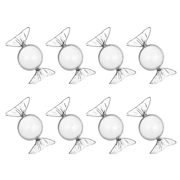 24 stk/2 Pakker Kreative Plastik Slikbeholdere Slikformet Opbevaringsboks Holder Festtilbehør Til Babyshower Fødselsdag Bryllup (gennemsigtig)