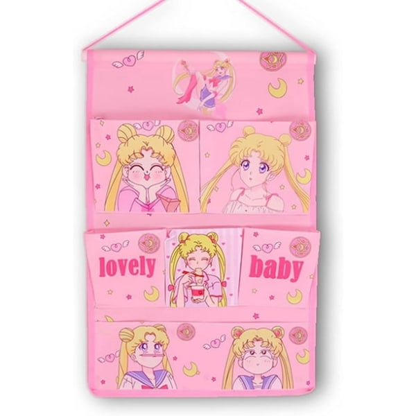 Kleshengeren for vegg med Sailor Moon-motiv - Oppbevaringspose for Sailor Moon-rommet