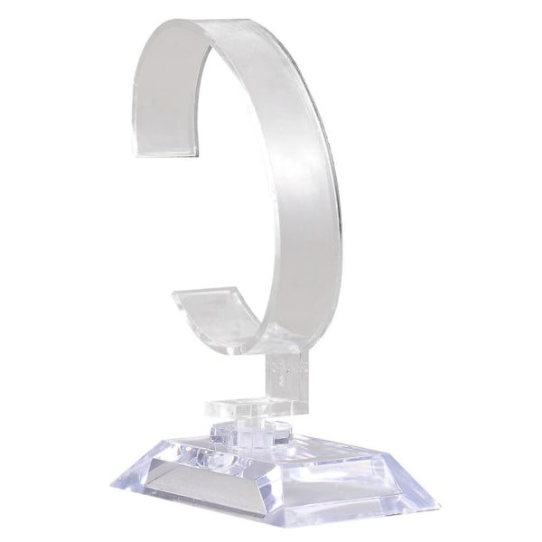 6 st Armbandsklocka Stående Klocka Displayfodral Smycken Showcase Display Plast Klocka Display Stativ 9.5*5.5cm