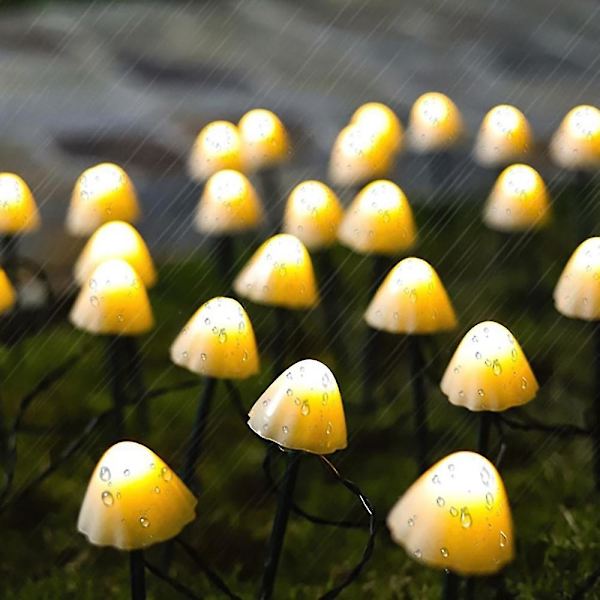 LED Solcelle Lyslenke Sopplys Utendørs Solcellelys 5m