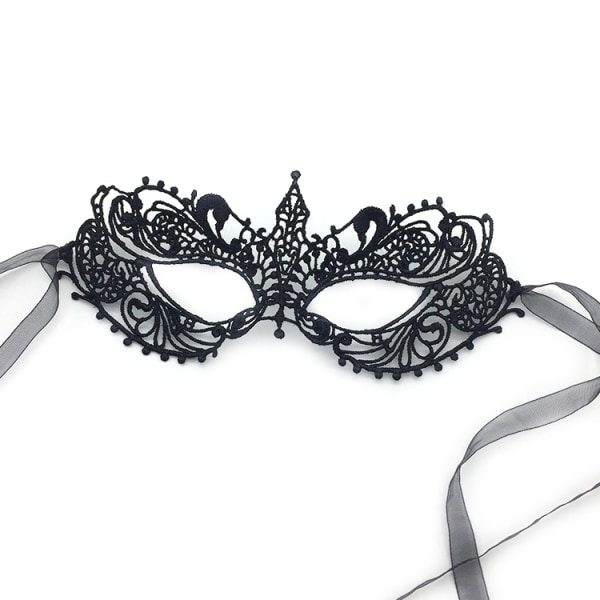 5 stycken spetsmaskar för maskerad, damer, spetsmask för kvällsparty, bal, möhippa och kostymer