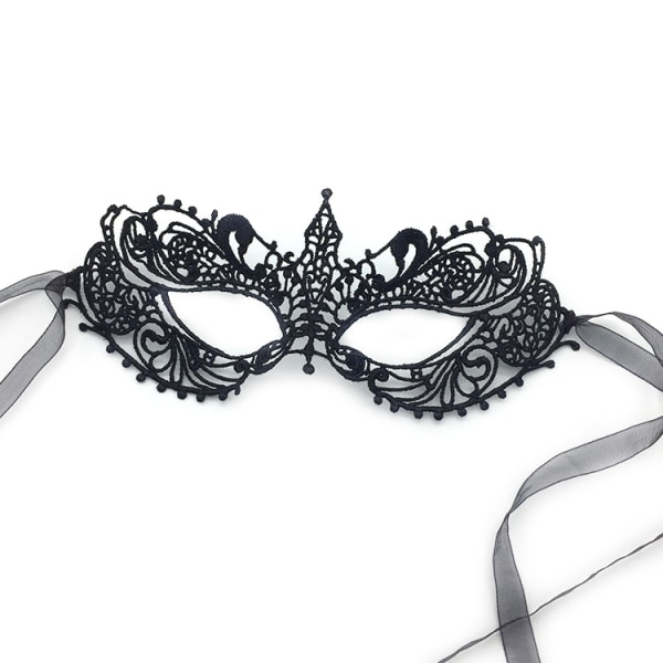 5 stykker blonder maskerade maske kvinner masker blonder maske for kveldsfest ball Utdrikningslag og kostymer