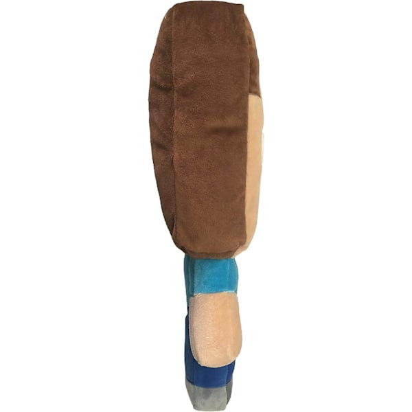 RY-Minecraft Steve -pehmolelukudde - Superpehmeä polyesterimikrokuitu, 40 cm (virallinen tuote)