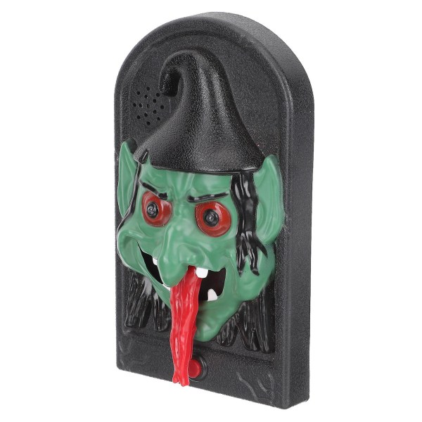 Halloween-koristeet Ovikellon Haukuttu Talokello Halloween Puhuva Ovikellon Kauhea Temppu Doo Assorted Color 19.5x11.5cm